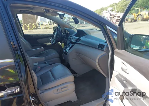 2012 Honda Odyssey Ex-L из США, поврежденный, VIN 5FNRL5H66CB002376